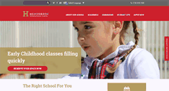 Desktop Screenshot of hendersonschool.com